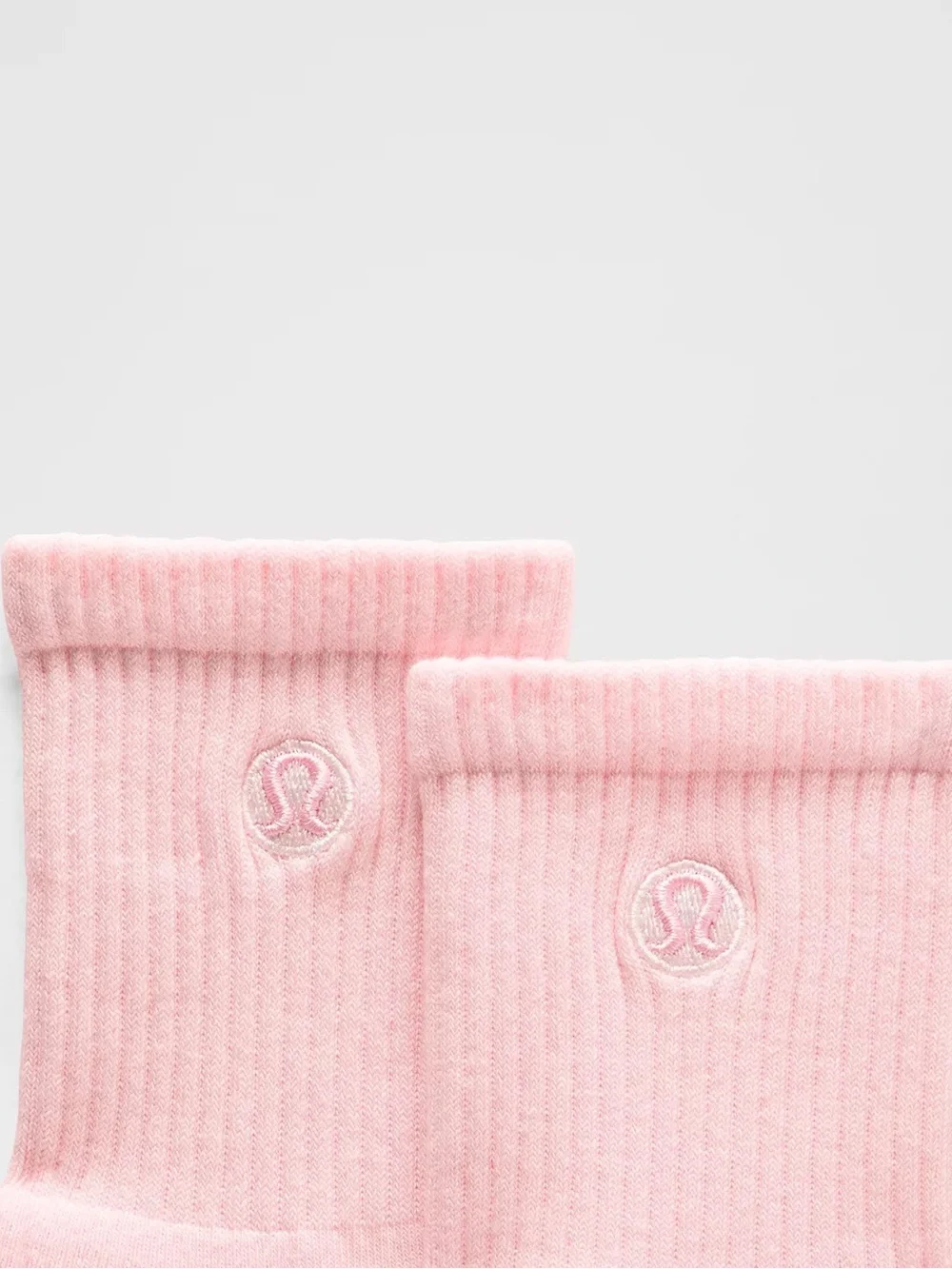 lululemon athletica Pink Crew Socks